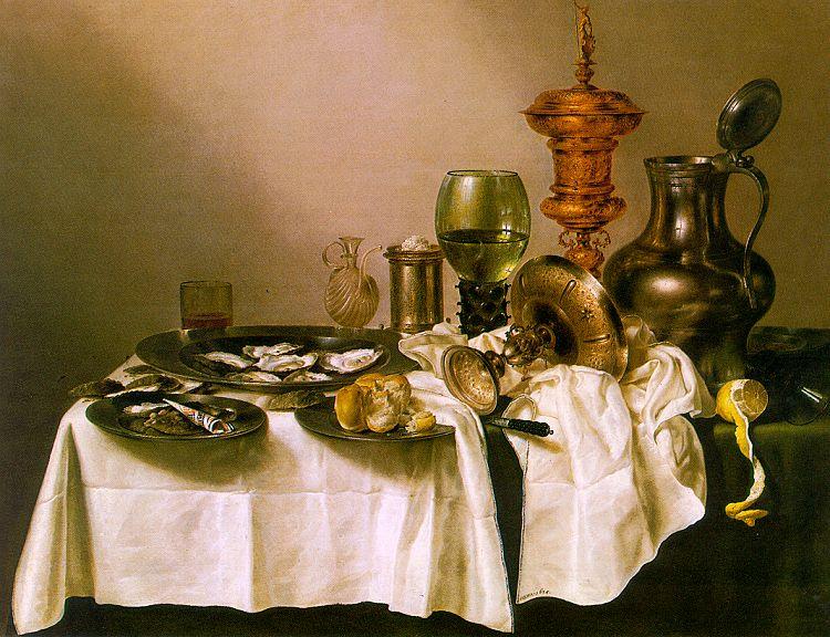 Willem Claesz Heda Still Life with a Gilt Goblet France oil painting art